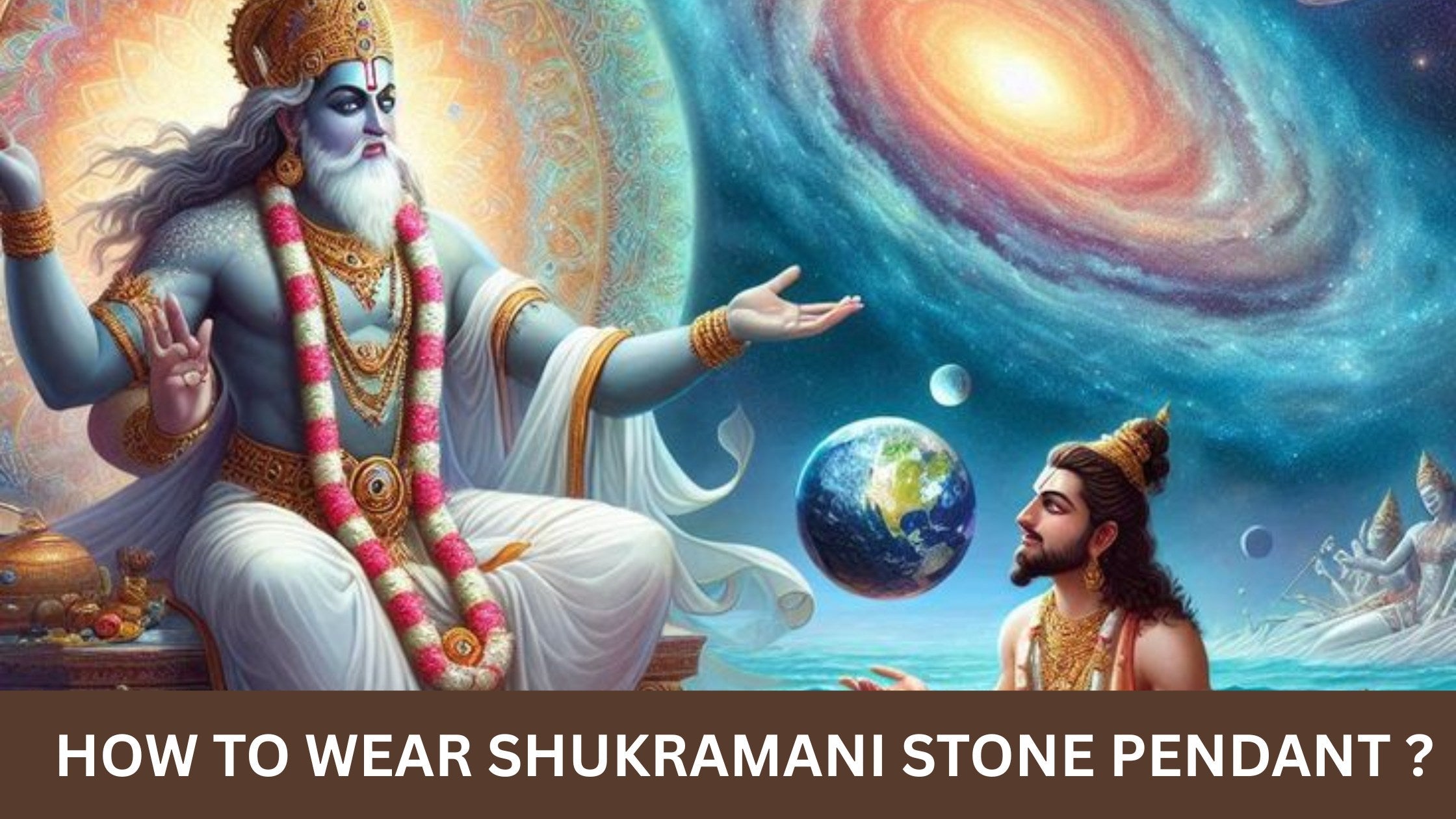 How to Wear Shukramani Stone Pendant - Complete Ritual & Timing